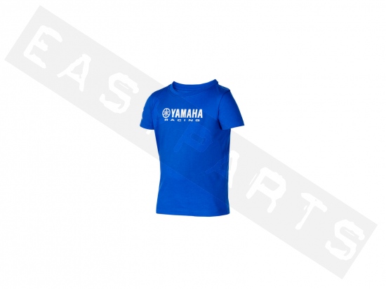 T-shirt YAMAHA Paddock Blu Essentials Bruges Blu Bambino